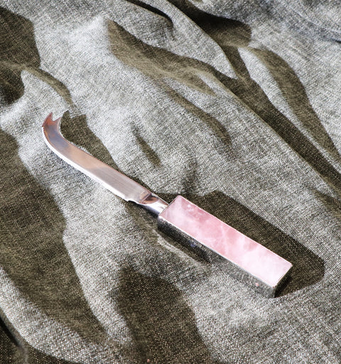 Rose Quartz Soft Cheese Knife
