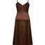CHEAP THRILL SLIP  Chocolate + Powder Blue