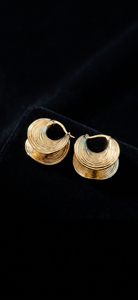 Disc Earrings