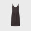 Certified Organic Cotton Jersey Pinafore Dress - Heritage Black