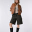 Apple Leather Bomber - Whiskey