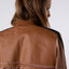Apple Leather Bomber - Whiskey