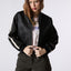 Apple Leather Bomber - Noir