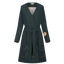 24/7 Quilted Trench - Spruce