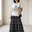 PRAIRIE MOON SKIRT — MIDNIGHT PLAID