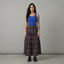 PRAIRIE MOON SKIRT — MIDNIGHT PLAID