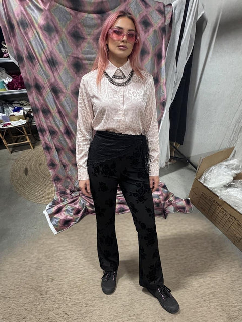 Phantom Pink Leopard Shirt