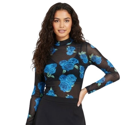 Blue Noise Sheer Top