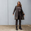 24/7 Quilted Trench - Heritage Black