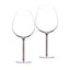 Crystal-Stemmed Wine Goblet - Pyrite (2 Piece)