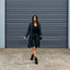 24/7 Quilted Trench - Spruce