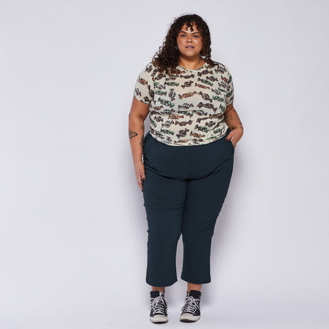 100% Wool  Sweet Bread Tee - Beige