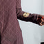 24/7 Quilted Trench - Blood Rose