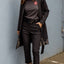 24/7 Quilted Trench - Heritage Black