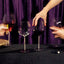 Crystal-Stemmed Wine Goblet  - Rose Quartz (4 Piece)