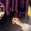 Crystal-Stemmed Wine Goblet  - Rose Quartz (2 Piece)