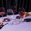 Crystal-Stemmed Wine Goblet - Lapis Lazuli (4 Piece)