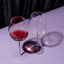 Crystal-Stemmed Wine Goblet  - Lapis Lazuli (2 Piece)