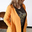 24/7 Quilted Trench - Ochre