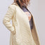 24/7 Quilted Trench - Snow