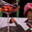 Champagne/ Cocktail Coupe - Strawberry Quartz (2 Piece)