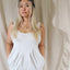 Certified Organic Cotton jersey Pinafore Dress - Smoke