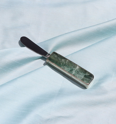 Green Fluorite Spread Knife