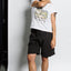 Snake Metal Tee - White 100% Certified Organic Cotton