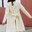 24/7 Quilted Trench - Snow