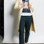 24/7 Quilted Trench - Snow