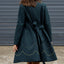 24/7 Quilted Trench - Spruce