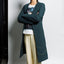 24/7 Quilted Trench - Spruce