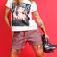 24/7 Shorts - Blood Rose