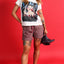 24/7 Shorts - Blood Rose