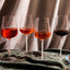 Rose Quartz Crystal-stemmed Wine Glasses (4 Piece)