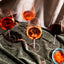 Strawberry Quartz Crystal-stemmed Wine Glasses (4 Piece)