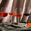 Strawberry Quartz Crystal-stemmed Wine Glasses (4 Piece)
