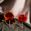 Strawberry Quartz Crystal-stemmed Wine Glasses (4 Piece)